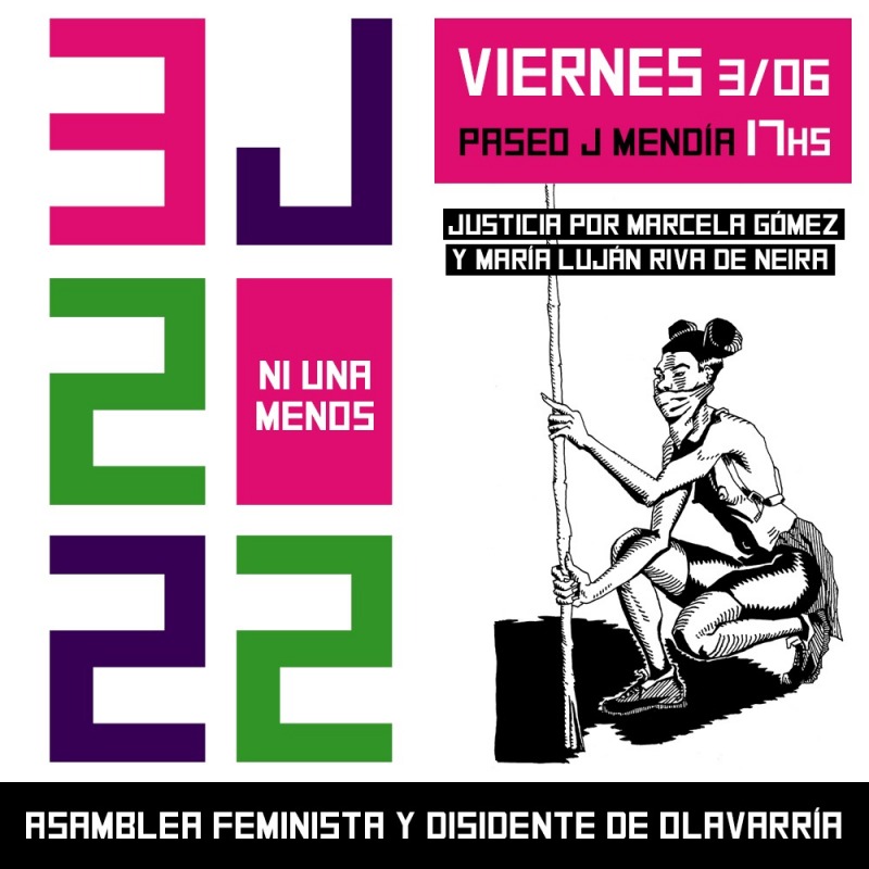 #3J: En Olavarra marcharn por Mara Lujn Riva de Neira